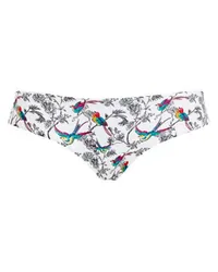 Vilebrequin Volles Bikiniunterteil Rainbow Birds White