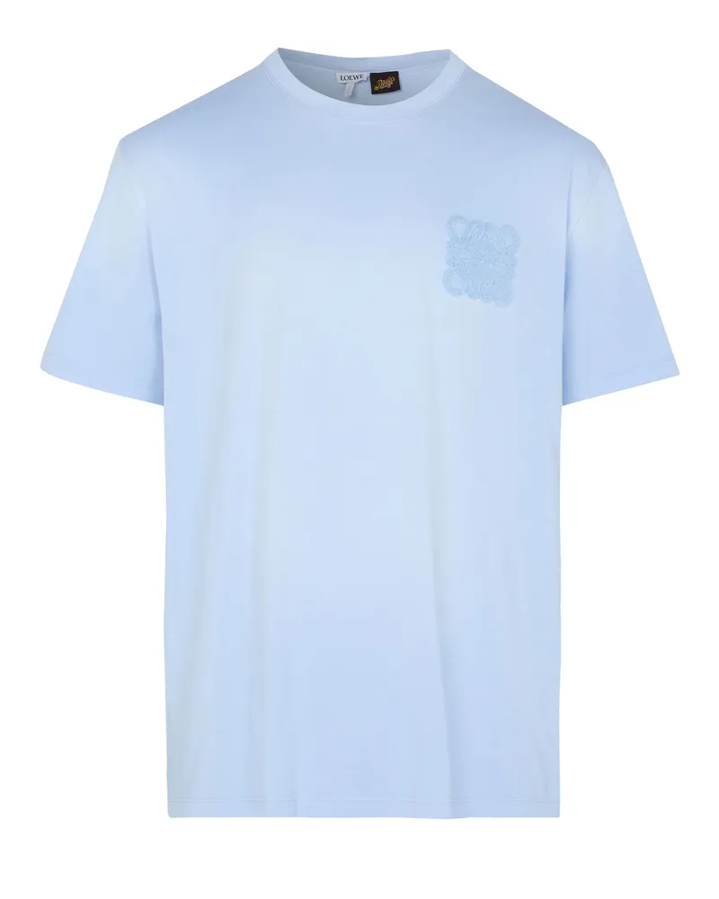 Loewe Lässiges T-Shirt mit Rundhalsausschnitt aus Baumwolle 
