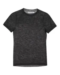 Acne Studios Kurzarm-T-shirt Black