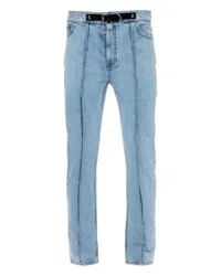 J.W.Anderson Gerade geschnittene Jeans mit Schlossband Blue