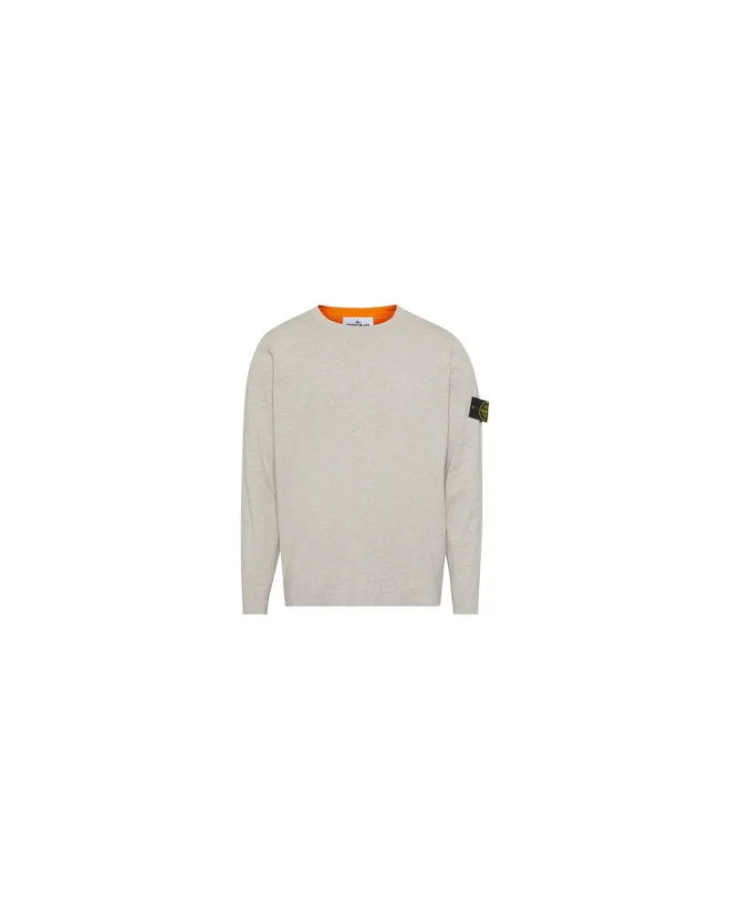 Stone Island Wendepullover Orange