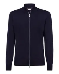 Brunello Cucinelli Leichter Cardigan Blue