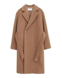 Filippa K Weicher Wollmantel Brown