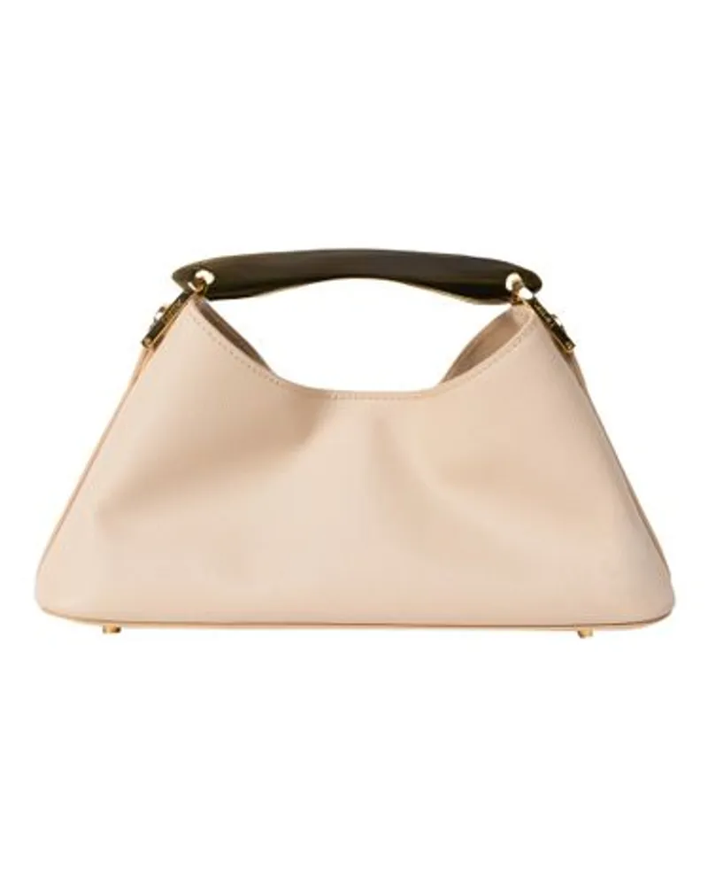 Elleme Mini-Tasche Boomerang Beige