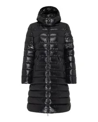 Moncler Moka lange Daunenjacke Black