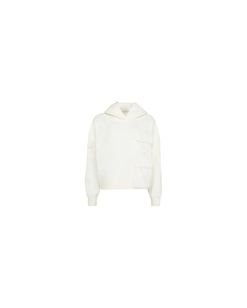 Loewe Jeansjacke mit Shearling-Kragen Blue