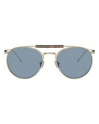 Brunello Cucinelli Sonnenbrille Phantos Gold