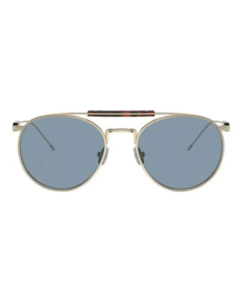 Brunello Cucinelli Sonnenbrille Phantos Gold