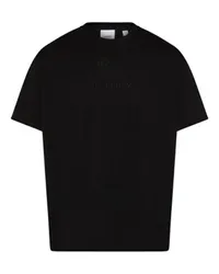 Burberry Kurzarm-T-Shirt Black