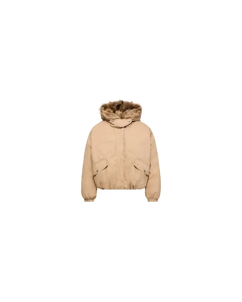 Loewe Cardigan aus Pelz Brown