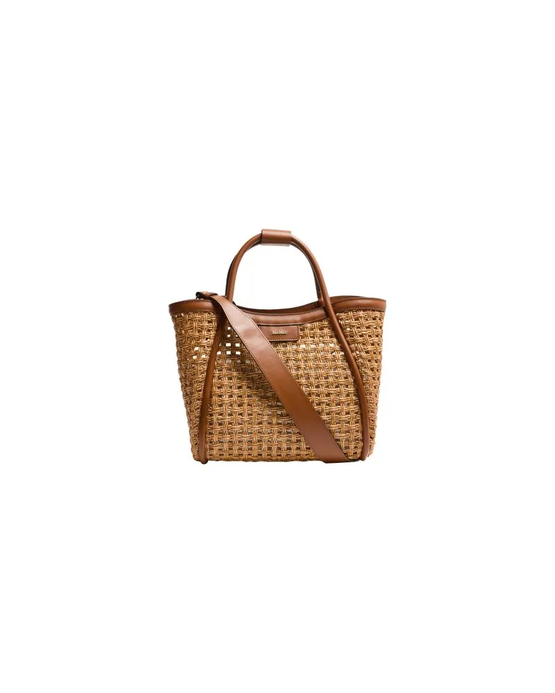 Valextra Mini-Tasche Milano Beige