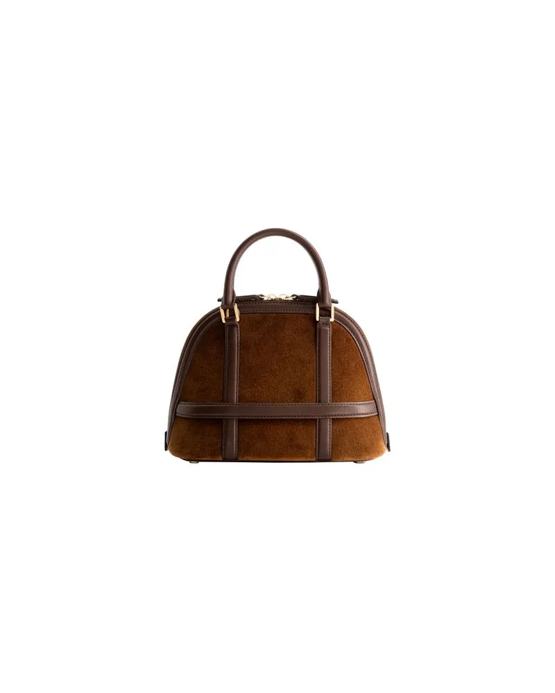 Valextra Mini-Tasche Milano Beige