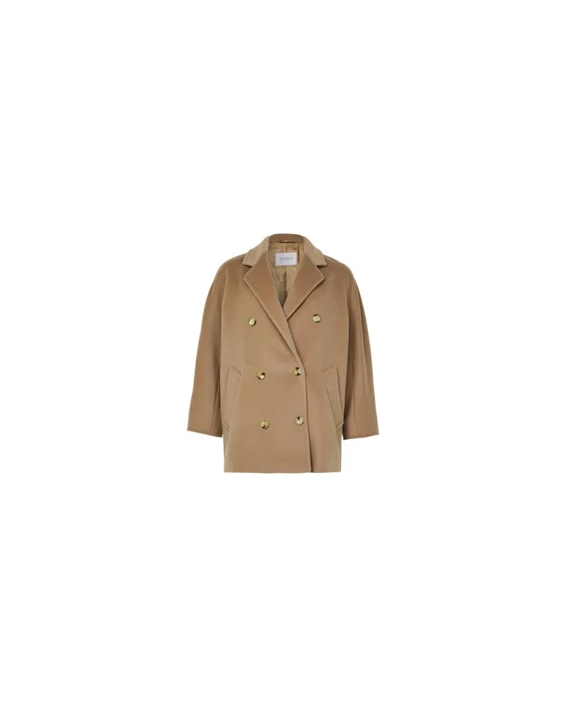 Max Mara Ludmilla long coat Beige
