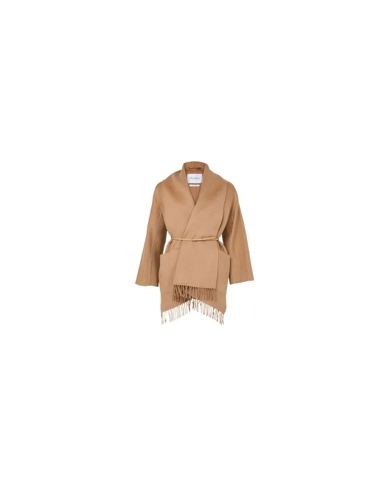 Max Mara Ludmilla long coat Beige