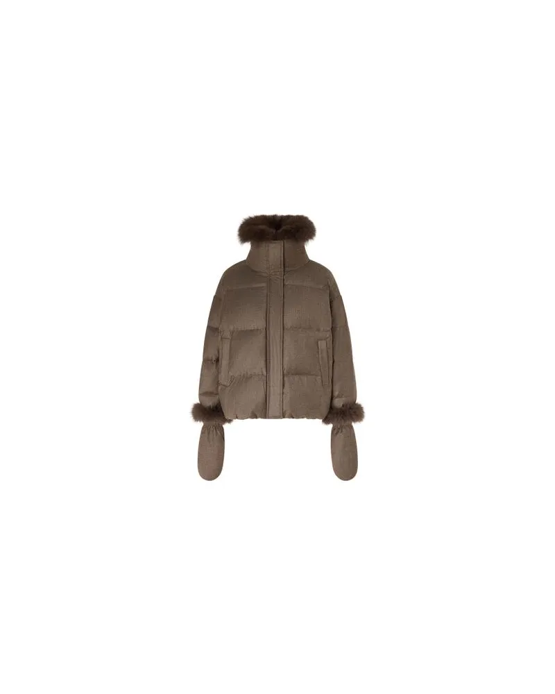 Valextra Mini-Tasche Milano Beige
