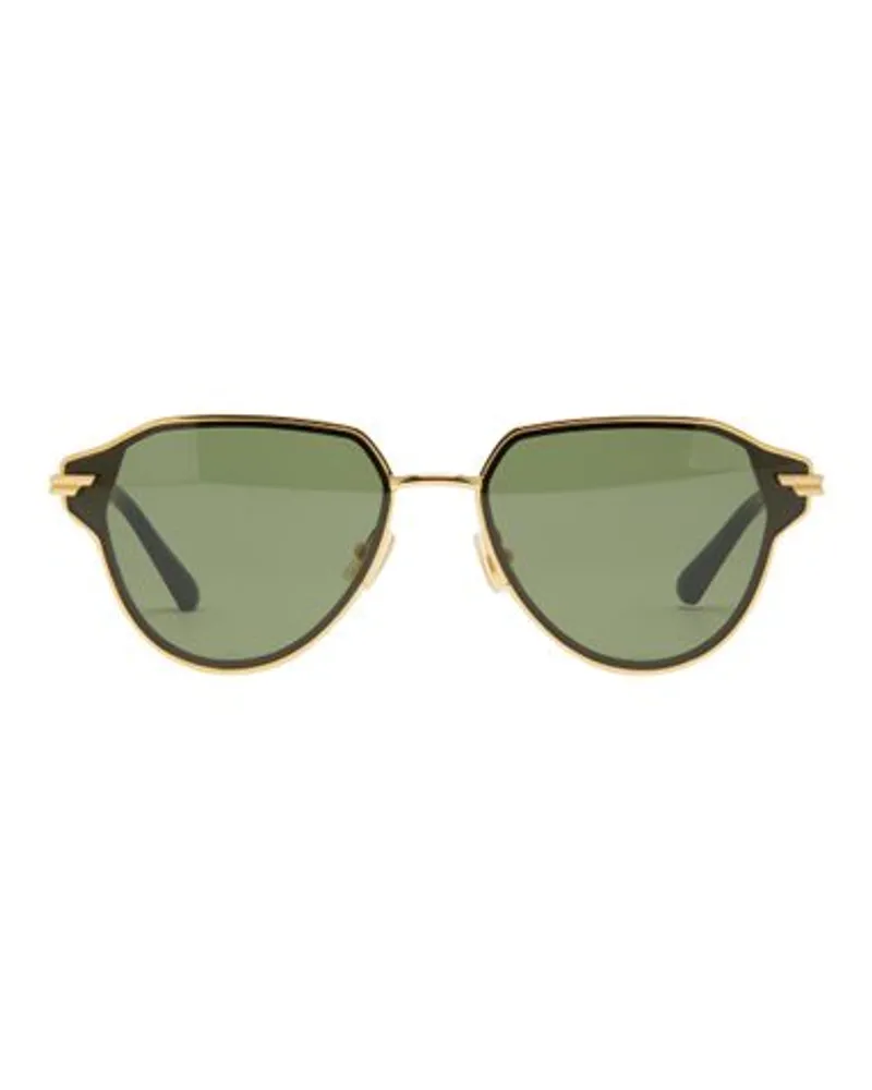 Bottega Veneta Pilotensonnenbrille Gold