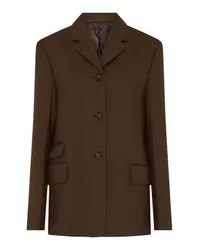 Totême Gerade geschnittener Blazer Brown