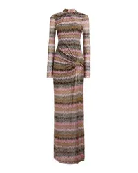 Missoni Langes Kleid Multicolor