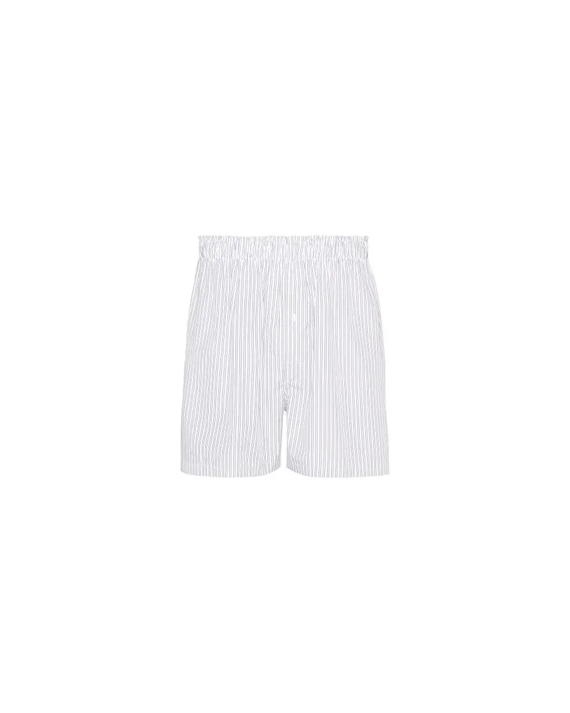 Maison Margiela Gestreifte Shorts Blue