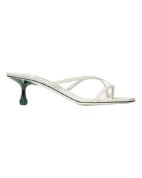 Jimmy Choo Pantoletten Etana 50 White