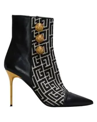 Balmain Stiefeletten Roni Bi-Material Black