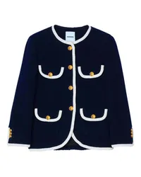 Sandro Lange Tweedjacke Blue