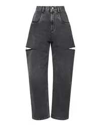 Maison Margiela Jean mit 5 Taschen Black