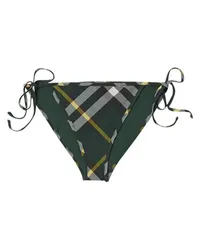 Burberry Bikinihose in Check Green