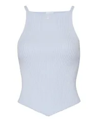 Courrèges Pointy Tanktop Blue