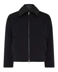 Bottega Veneta Jacke mit Kragen Black