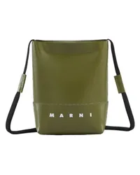 Marni Umhängetasche mit Bindeband Green