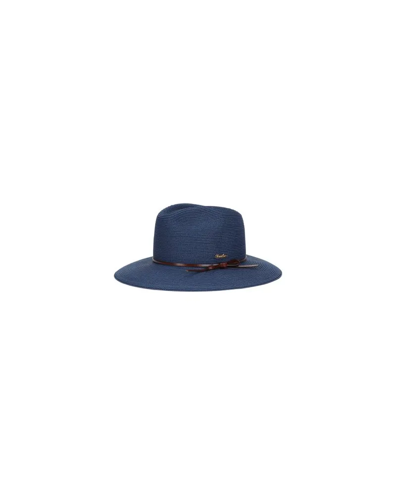 Borsalino Geflochtenes Papier Pablo Blue