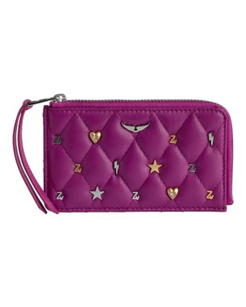 Zadig & Voltaire Karten-Etui ZV Card Purple