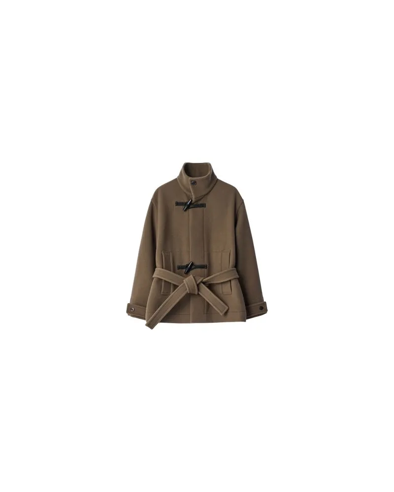 Christophe Lemaire Kurzer Dufflecoat Blue