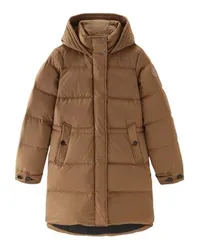 Woolrich Daunenjacke Alsea mit Kapuze Brown