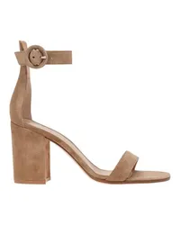 Gianvito Rossi Sandaletten Versilia 60 Beige