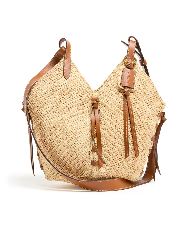 Isabel Marant Tampa Umhängetasche aus Raffia 