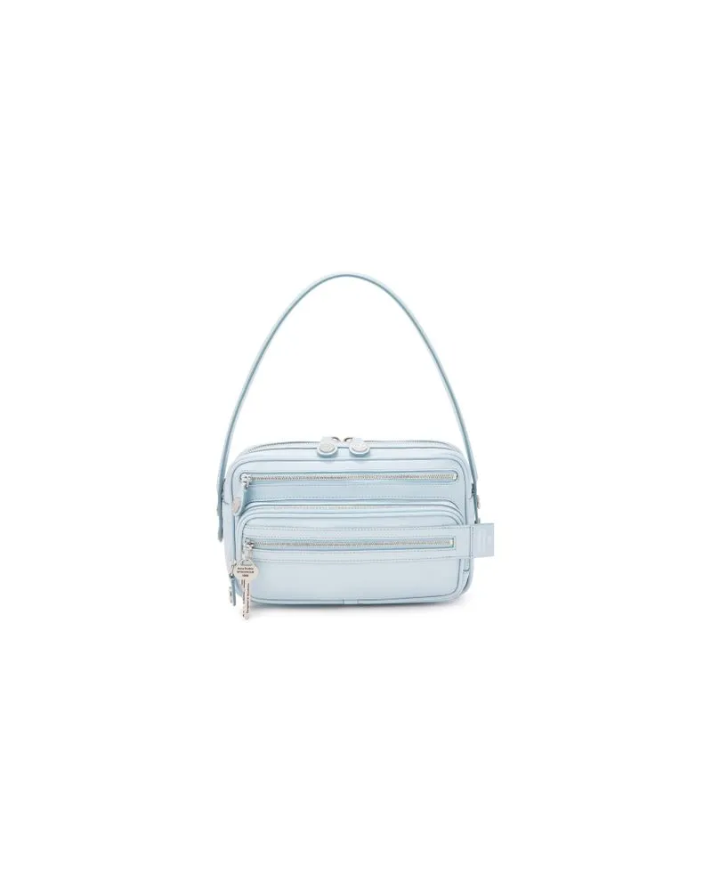 Chloé Zweireihiger Mantel Blue