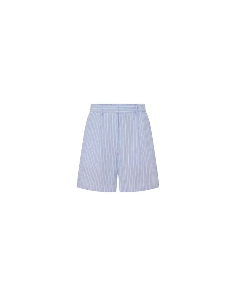 Chloé Zweireihiger Mantel Blue