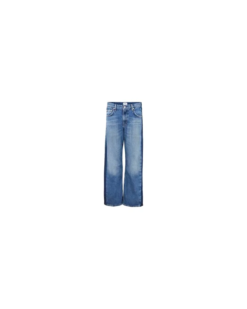 Chloé Zweireihiger Mantel Blue