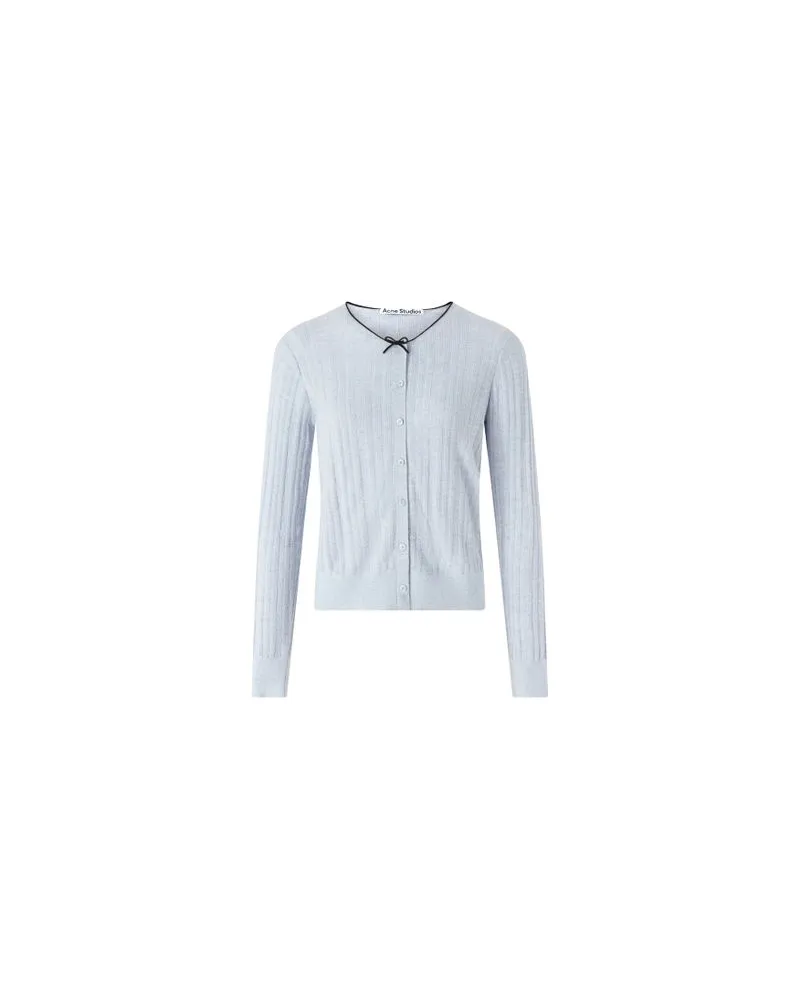 Yves Salomon Kultige Daunenjacke in „A"-Passform mit Plastron und Nerzfell Blue