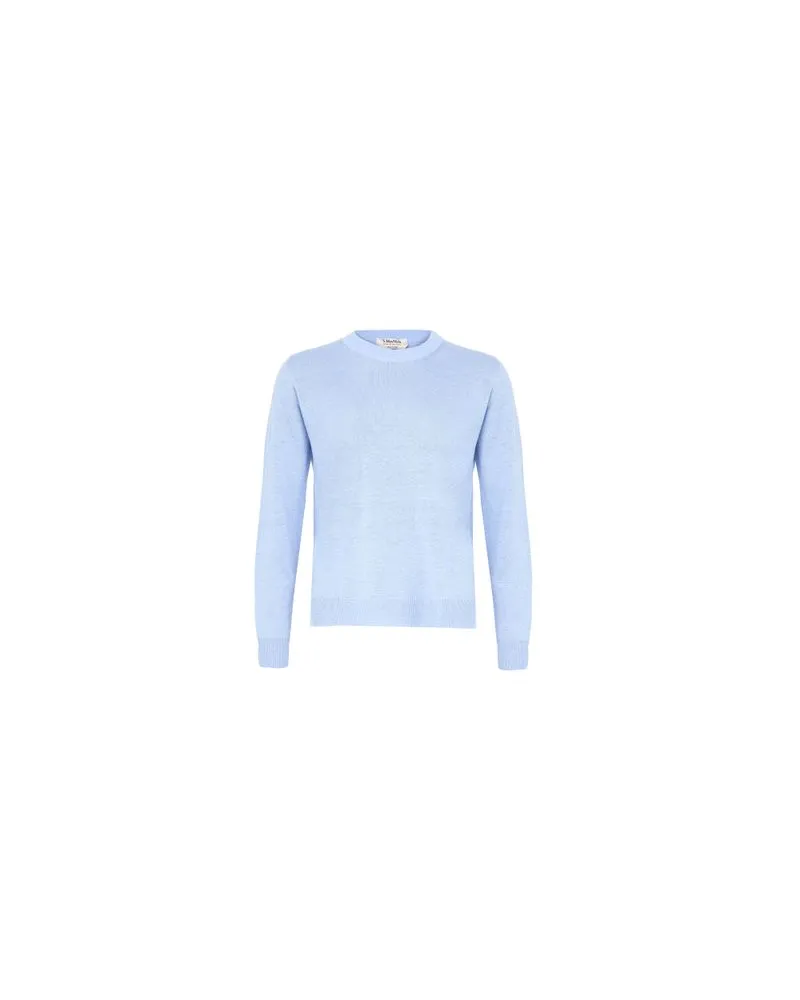 Chloé Zweireihiger Mantel Blue