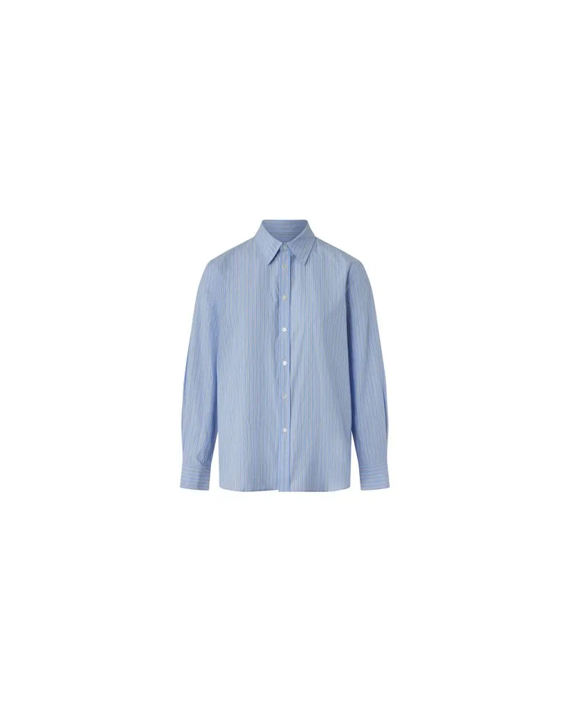 Chloé Zweireihiger Mantel Blue