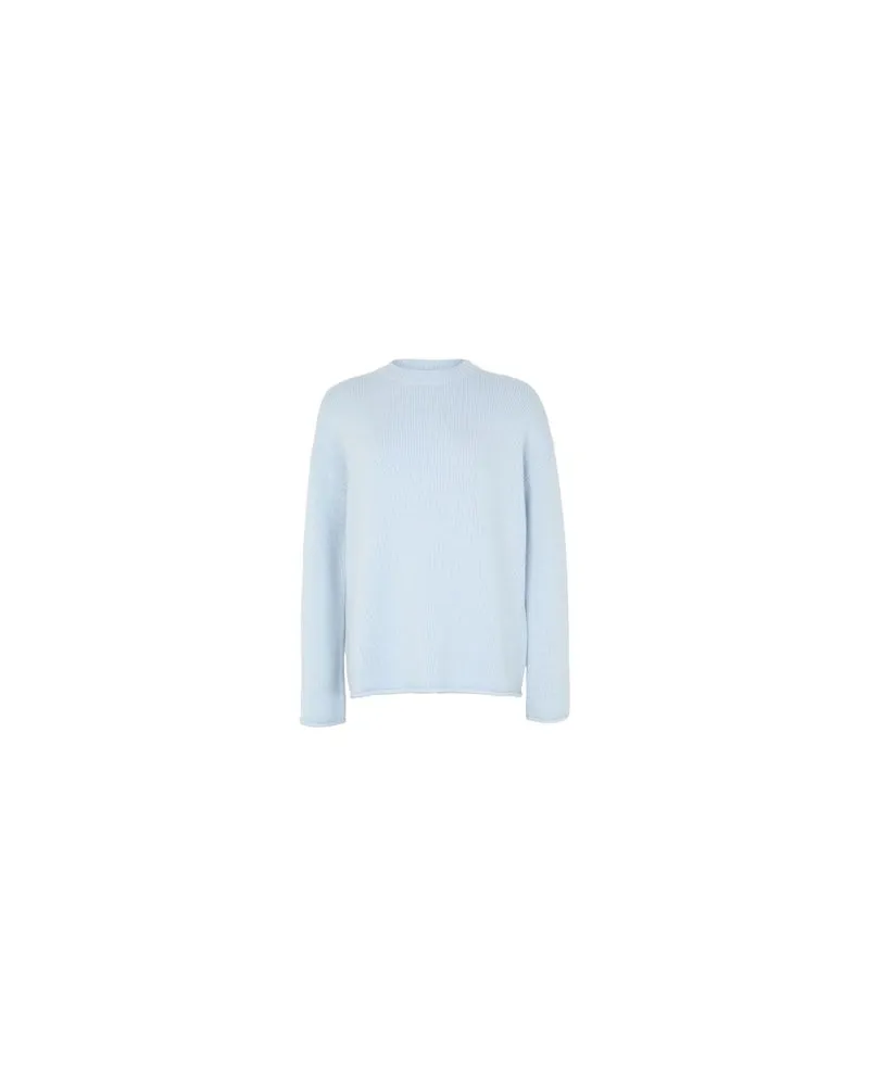 Chloé Zweireihiger Mantel Blue