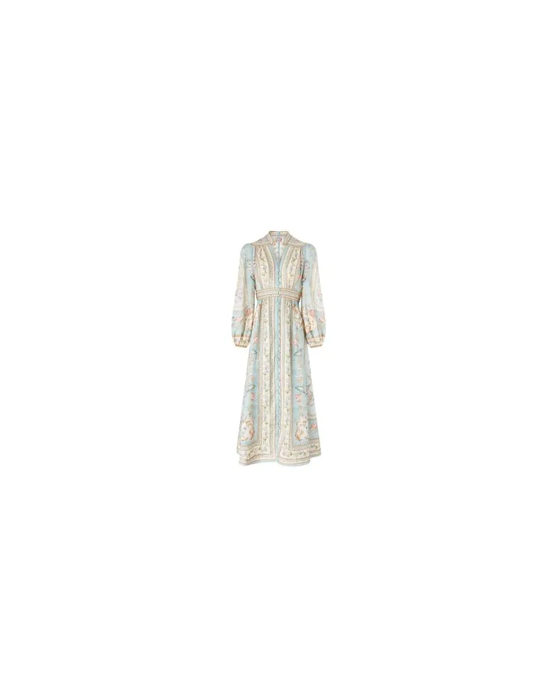 Chloé Zweireihiger Mantel Blue