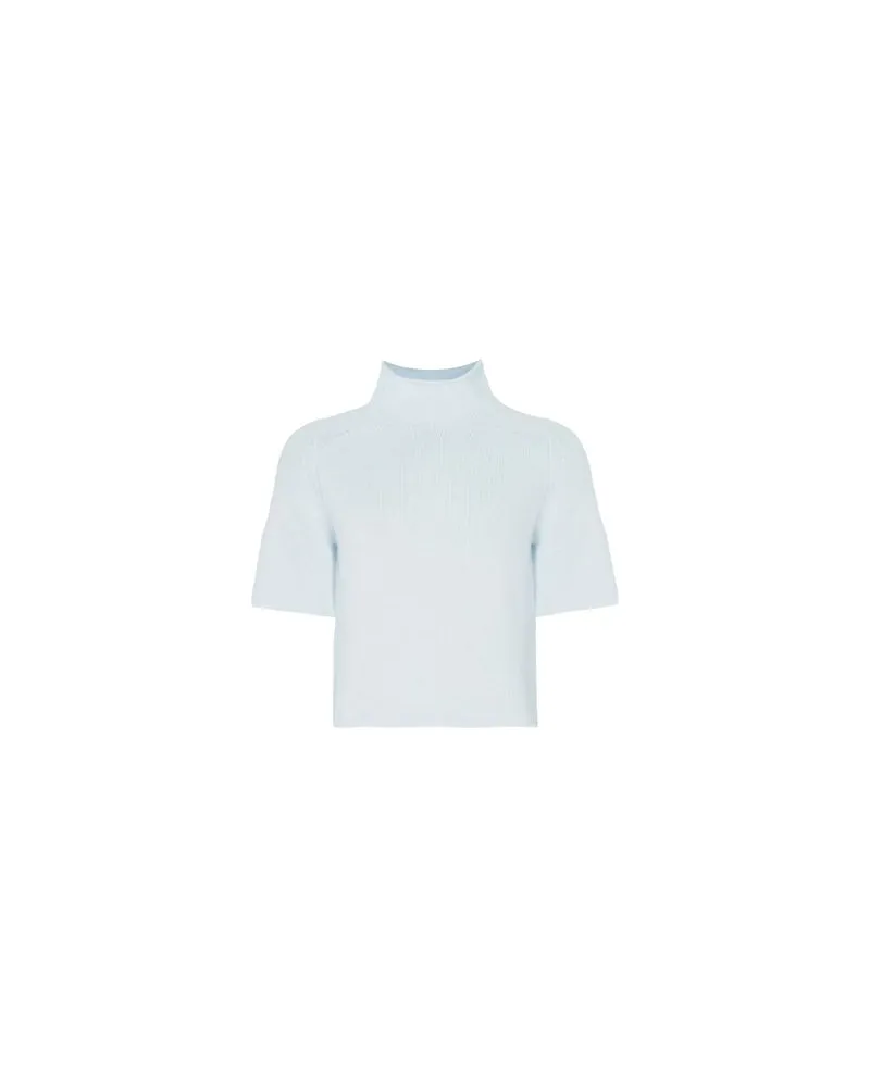 Chloé Zweireihiger Mantel Blue