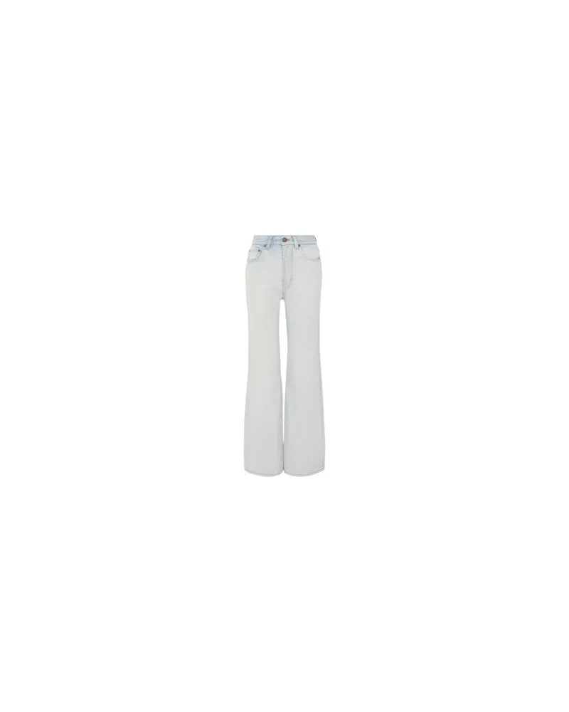 Chloé Zweireihiger Mantel Blue