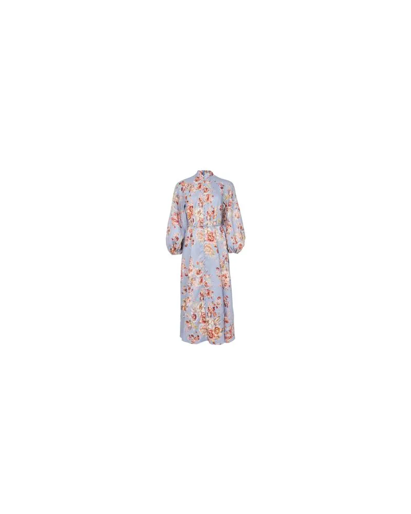 Chloé Zweireihiger Mantel Blue