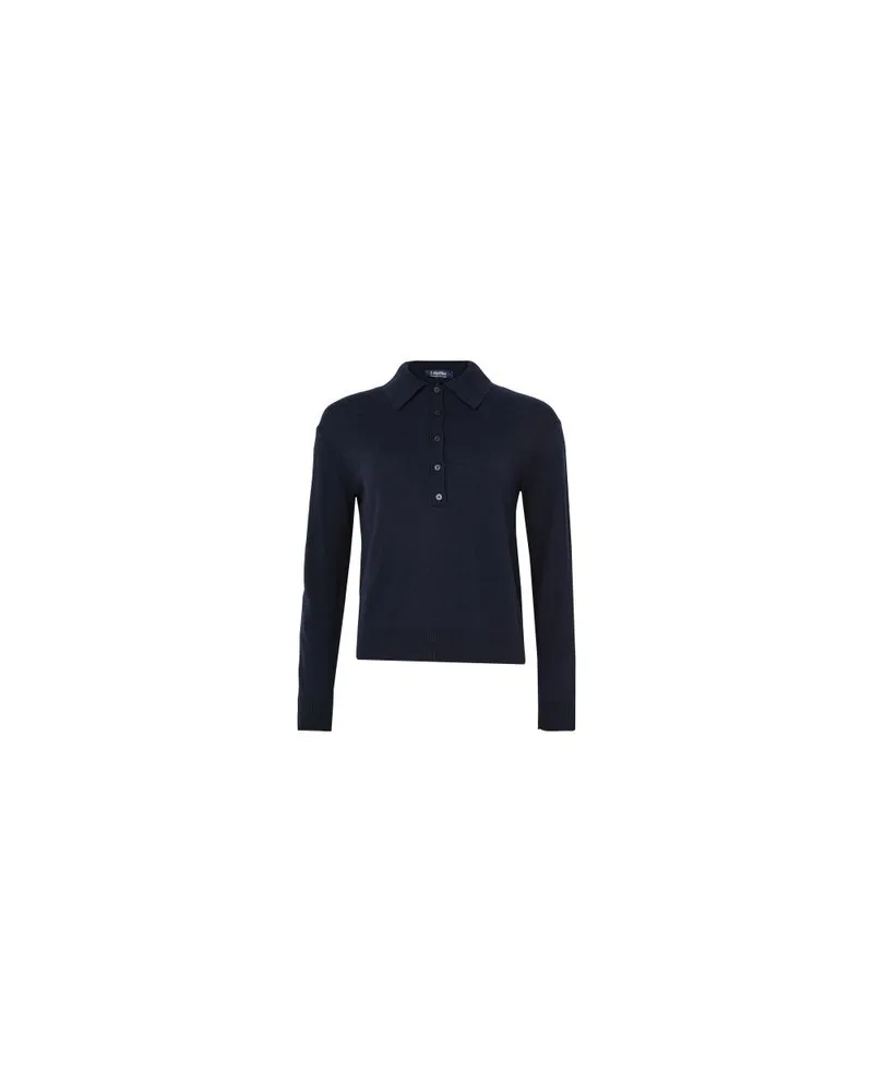 Chloé Zweireihiger Mantel Blue