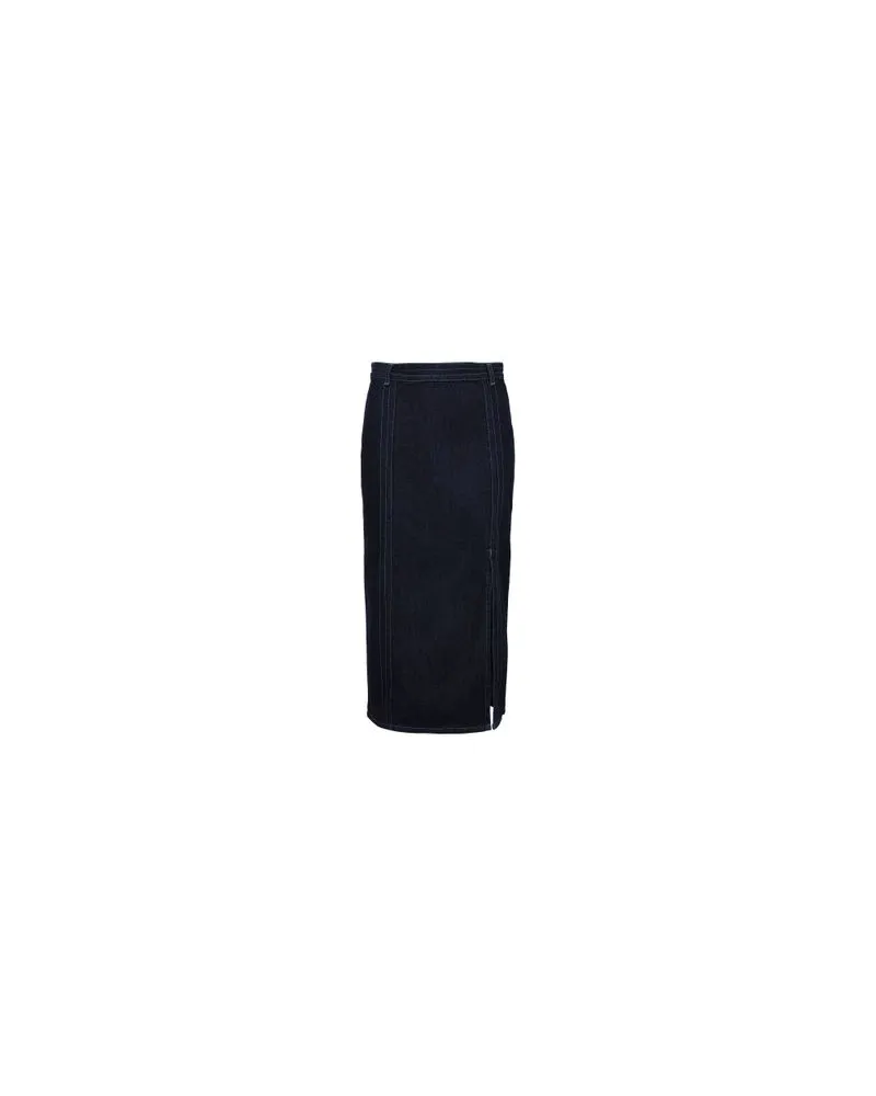 Chloé Zweireihiger Mantel Blue